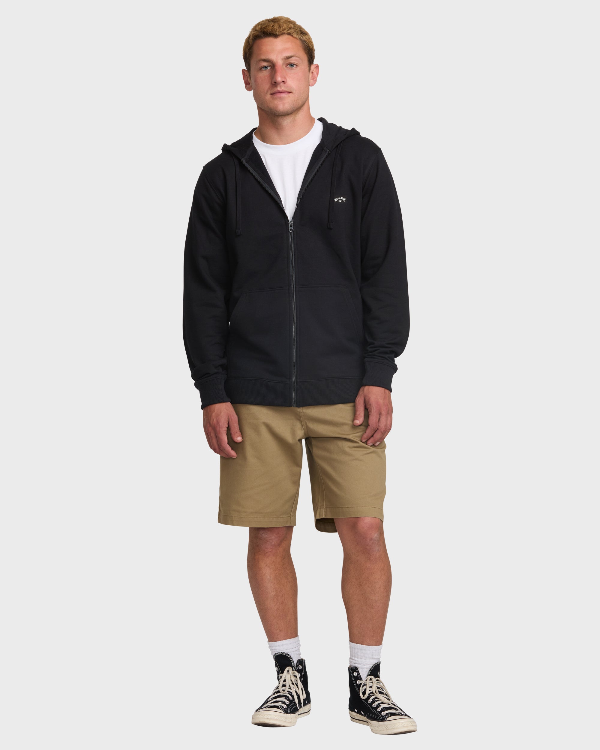All Day Zip Sweatshirt - Black | Billabong