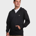 All Day Zip Sweatshirt - Black