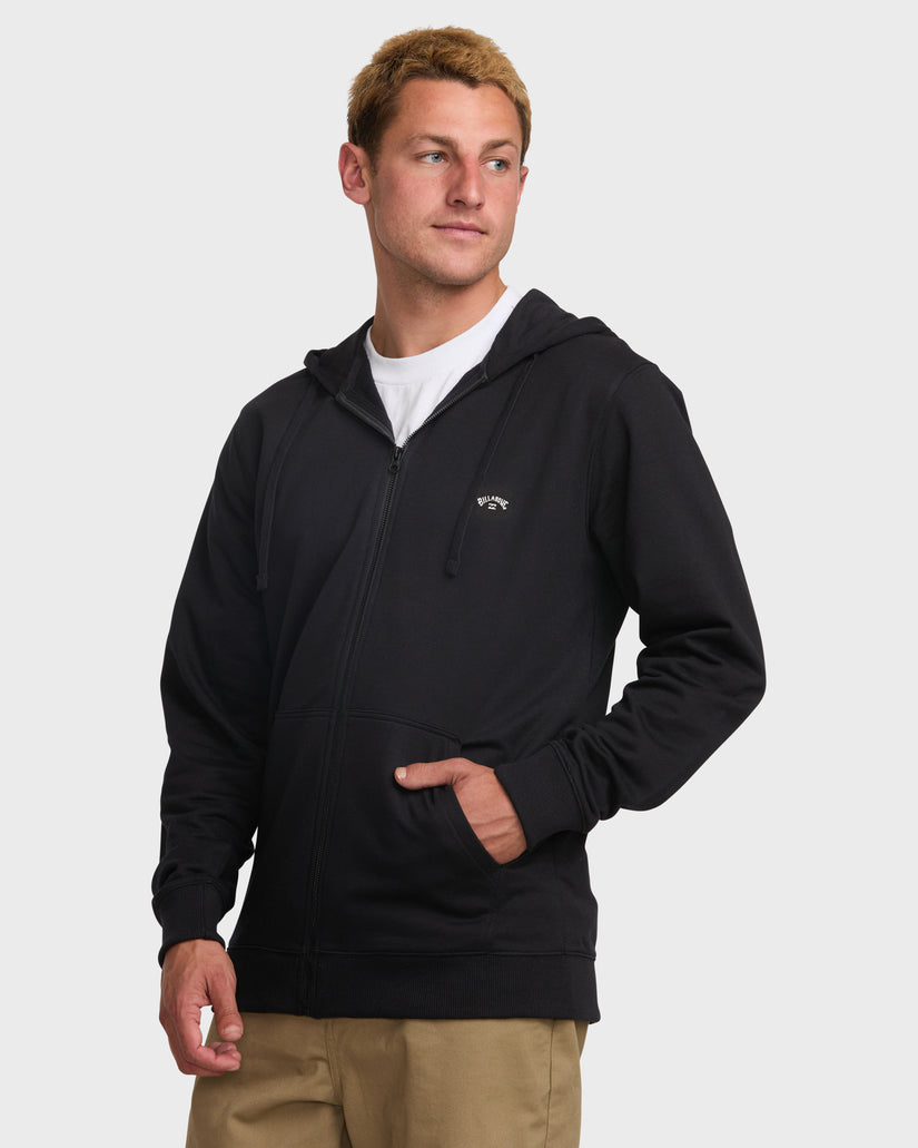 All Day Zip Sweatshirt - Black