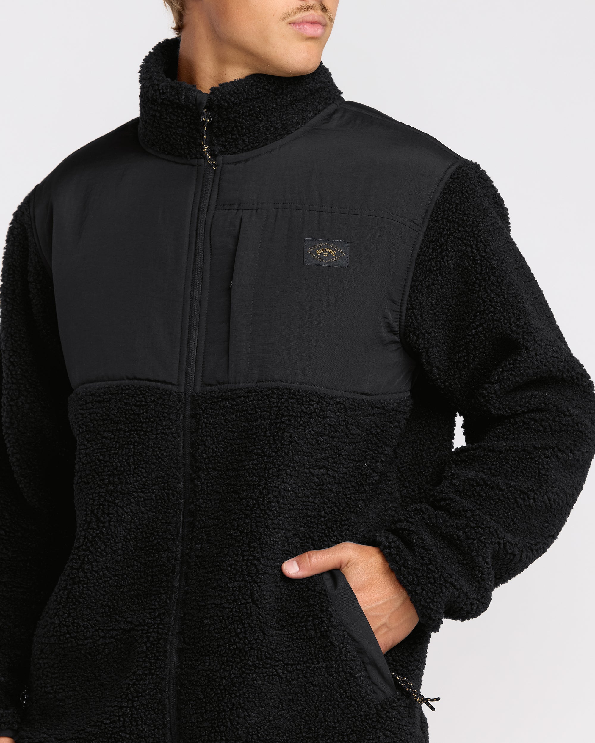 Boundary Summit Zip Sweatshirt - Black | Billabong