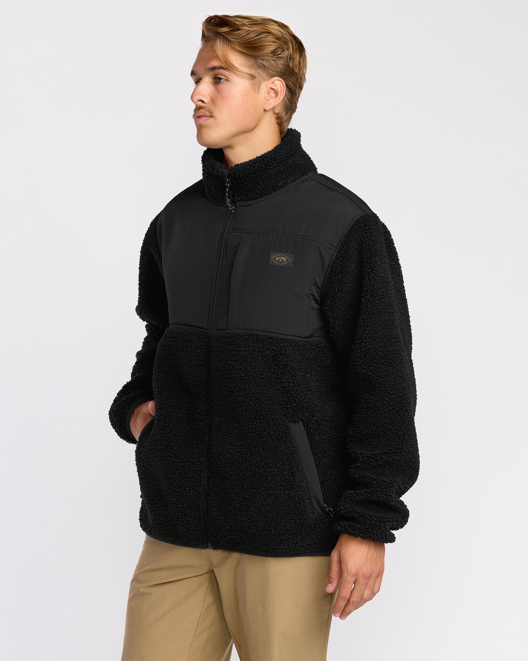 Boundary Summit Zip Sweatshirt - Black | Billabong