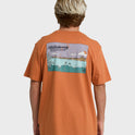 Post Cards Adiv Premium Short Sleeve T-Shirt - Dusty Orange
