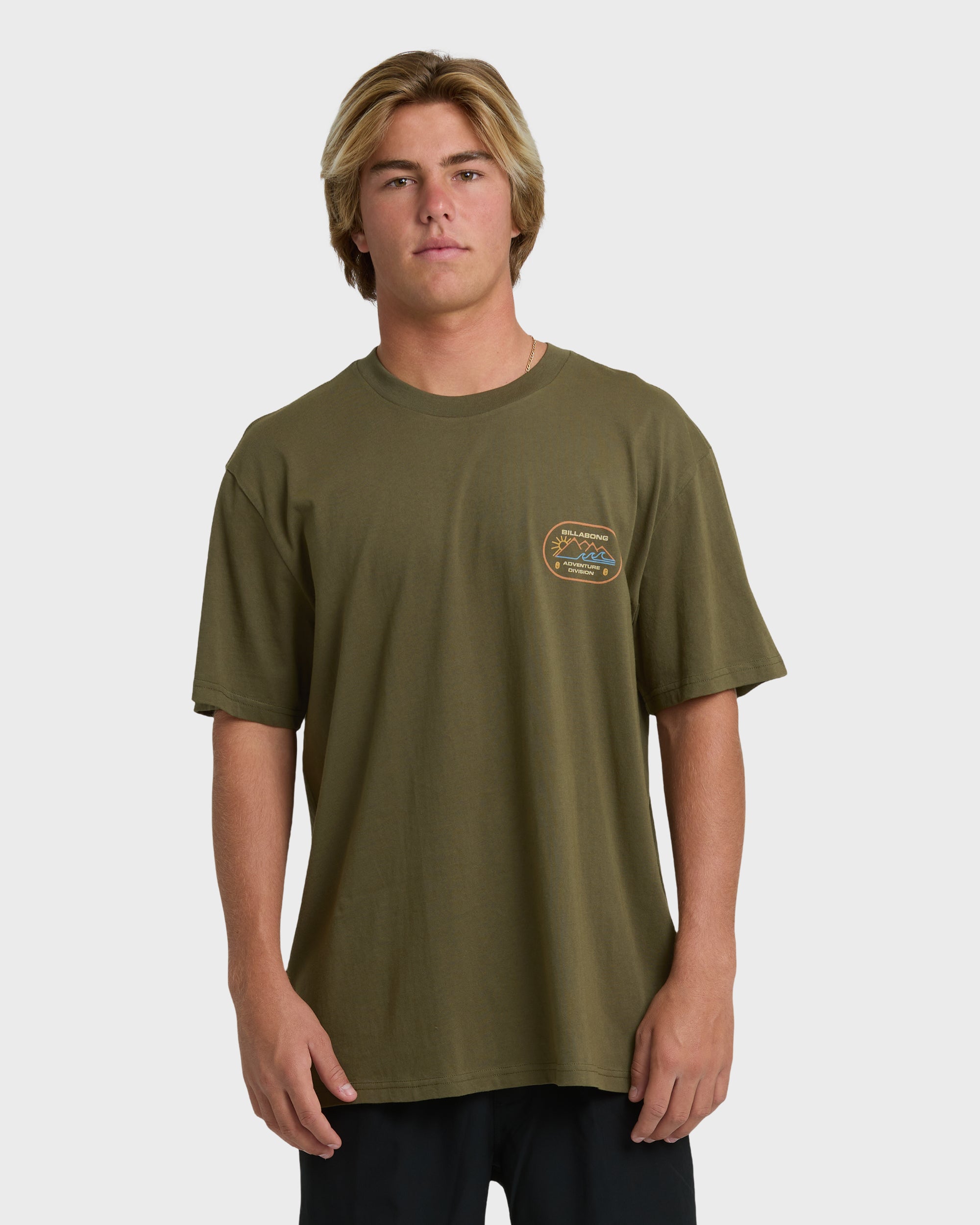 Andes Adiv Premium Short Sleeve T-Shirt - Winter Moss | Billabong