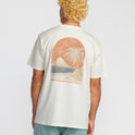 Coastal Range A/Div Short Sleeve T-Shirt - Off White