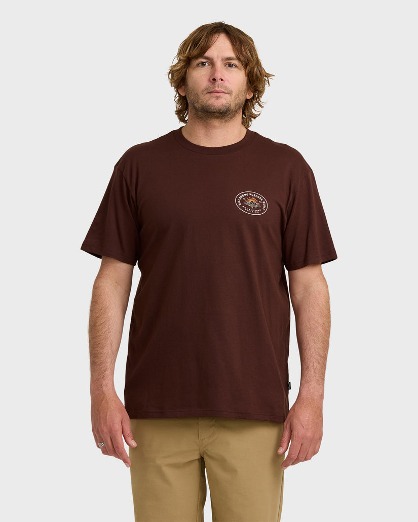 A/Div-Sierras-Short-Sleeve-T-Shirt-Wine-1