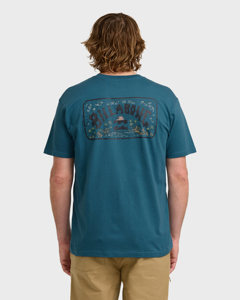 A/Div-Scenic-Arch-Short-Sleeve-T-Shirt-Real-Teal-2