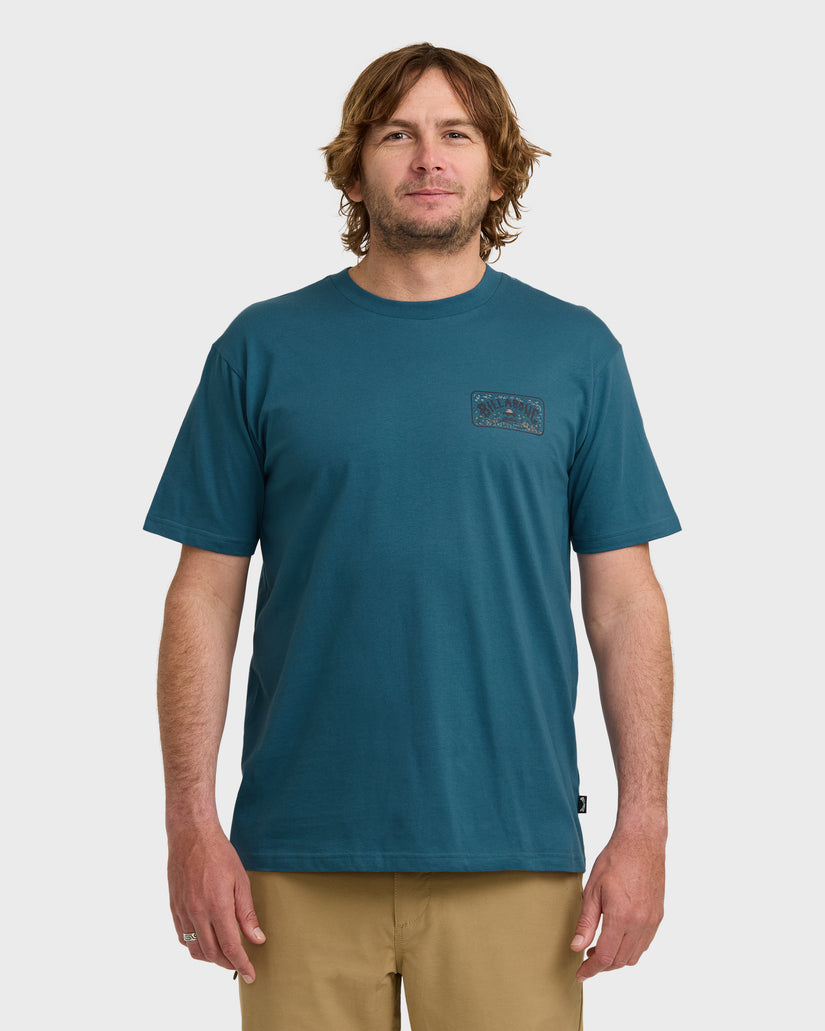 A/Div-Scenic-Arch-Short-Sleeve-T-Shirt-Real-Teal-1