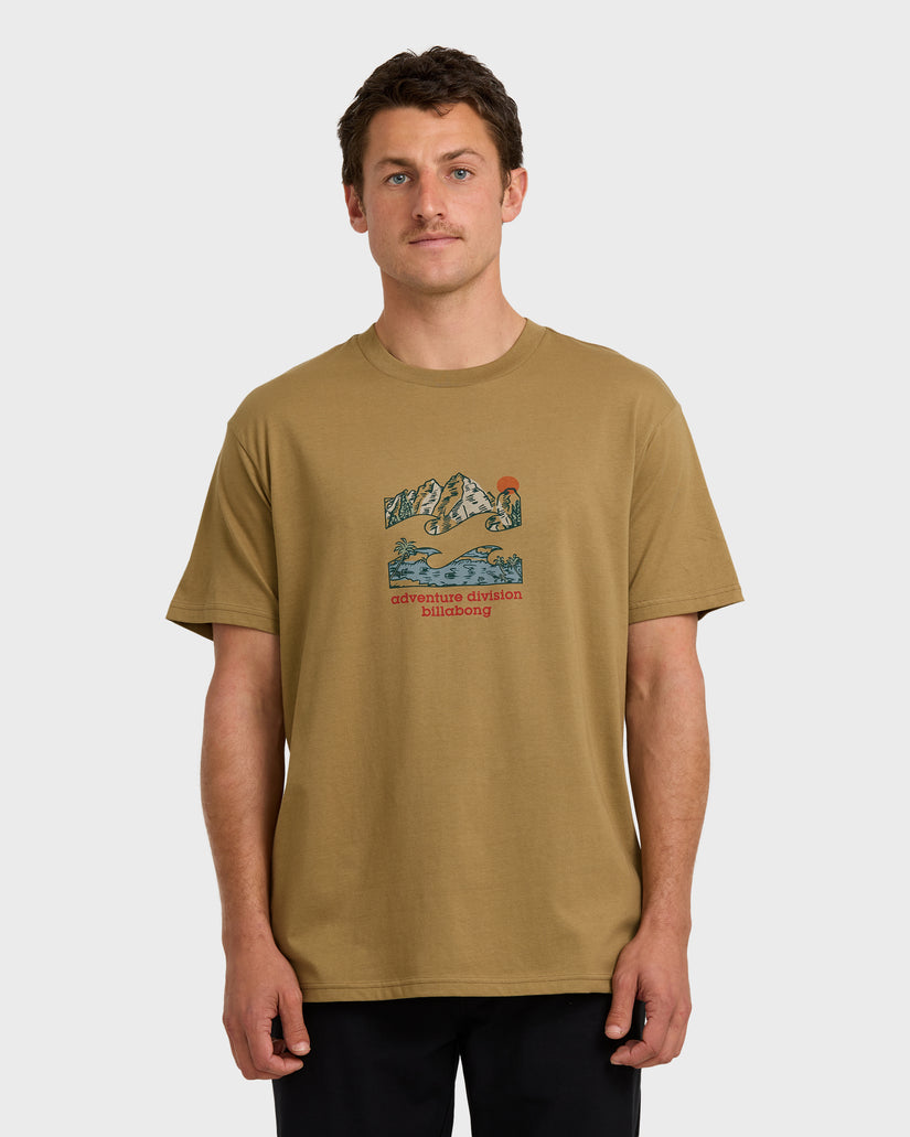 A/Div-Glimpse-Short-Sleeve-T-Shirt-Gravel-1