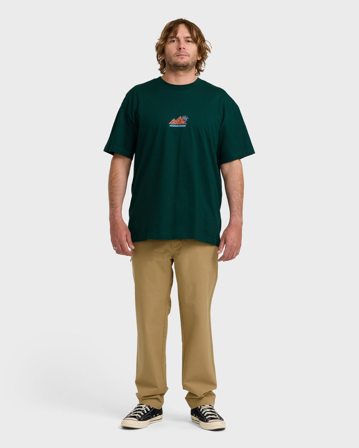 A/Div-Reach-The-Peak-OG-Short-Sleeve-T-Shirt-Spruce-Green-4