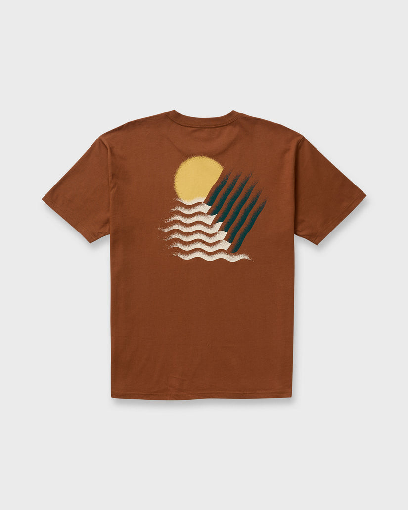 Canyons-Regular-Short-Sleeve-T-Shirt-Rust-6