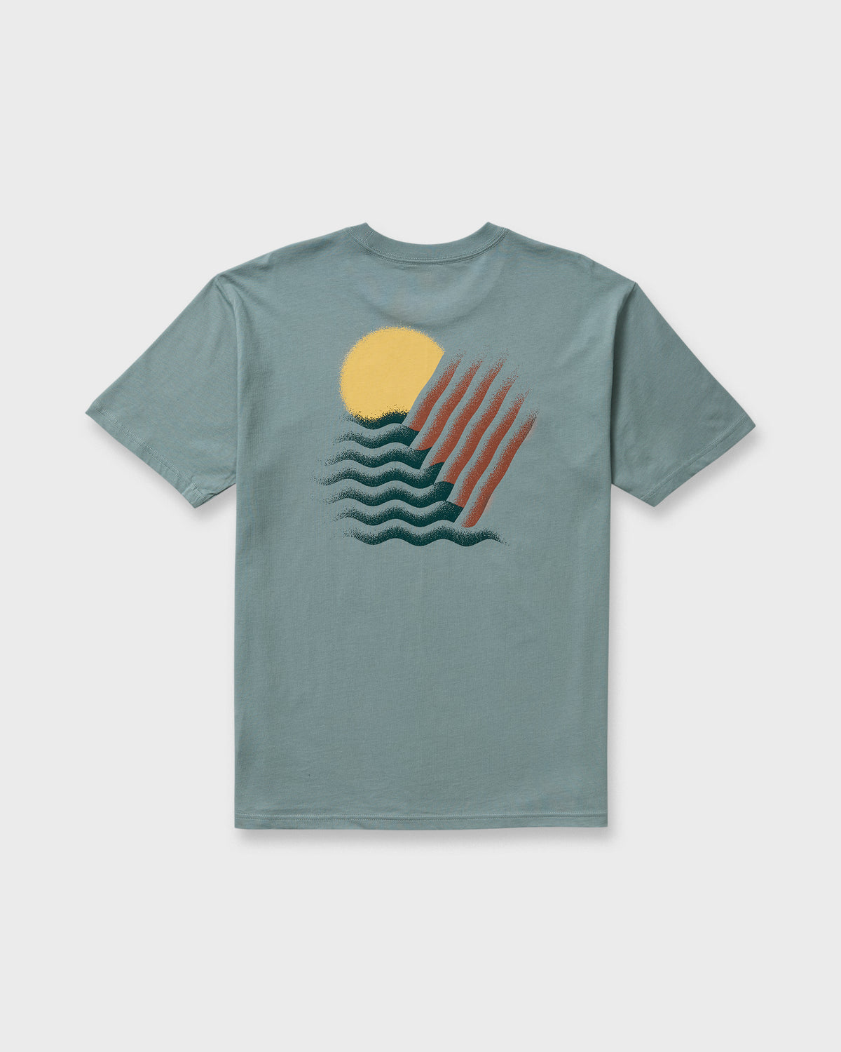 Canyons-Regular-Short-Sleeve-T-Shirt-Sea-Blue-6