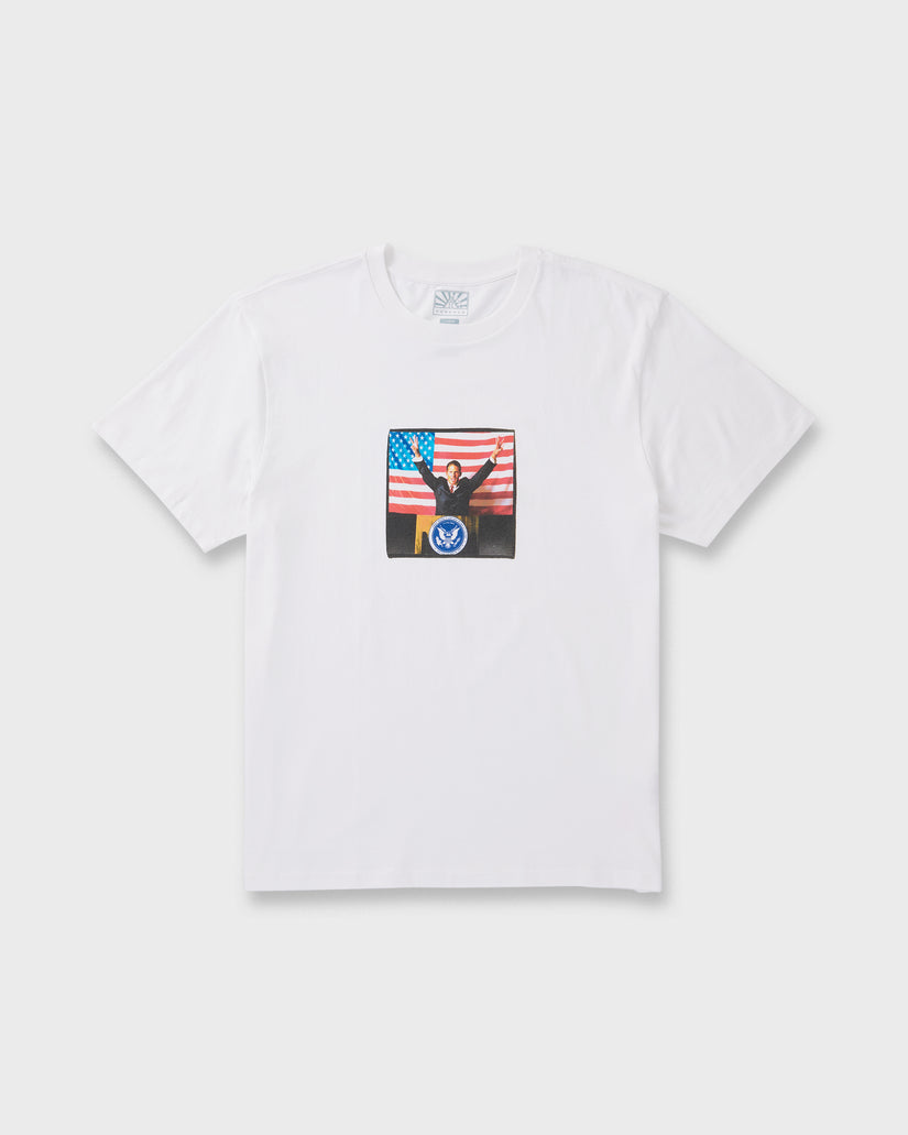 A.I. 4 Pres Premium Short Sleeve T-Shirt - White