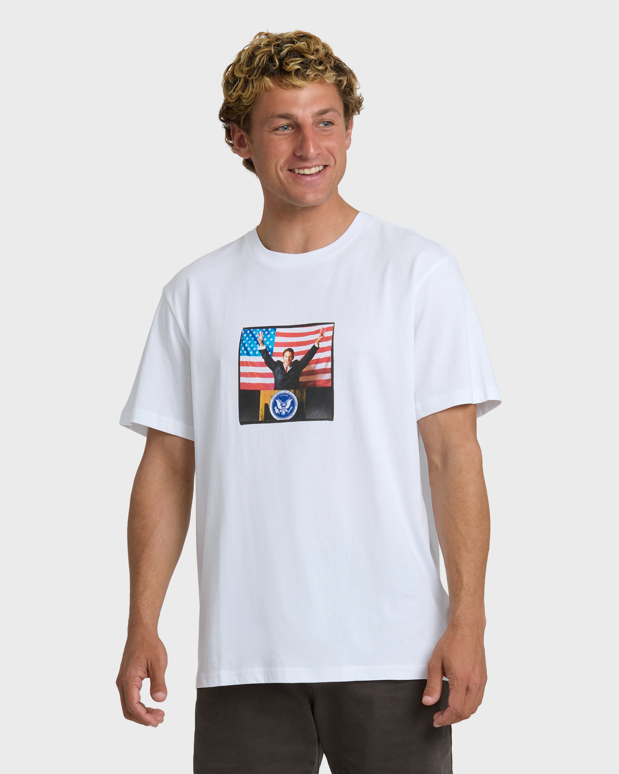 A.I. 4 Pres Premium Short Sleeve T-Shirt - White | Billabong