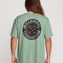 Decal Regular Wave Wash Tee - Mist Green