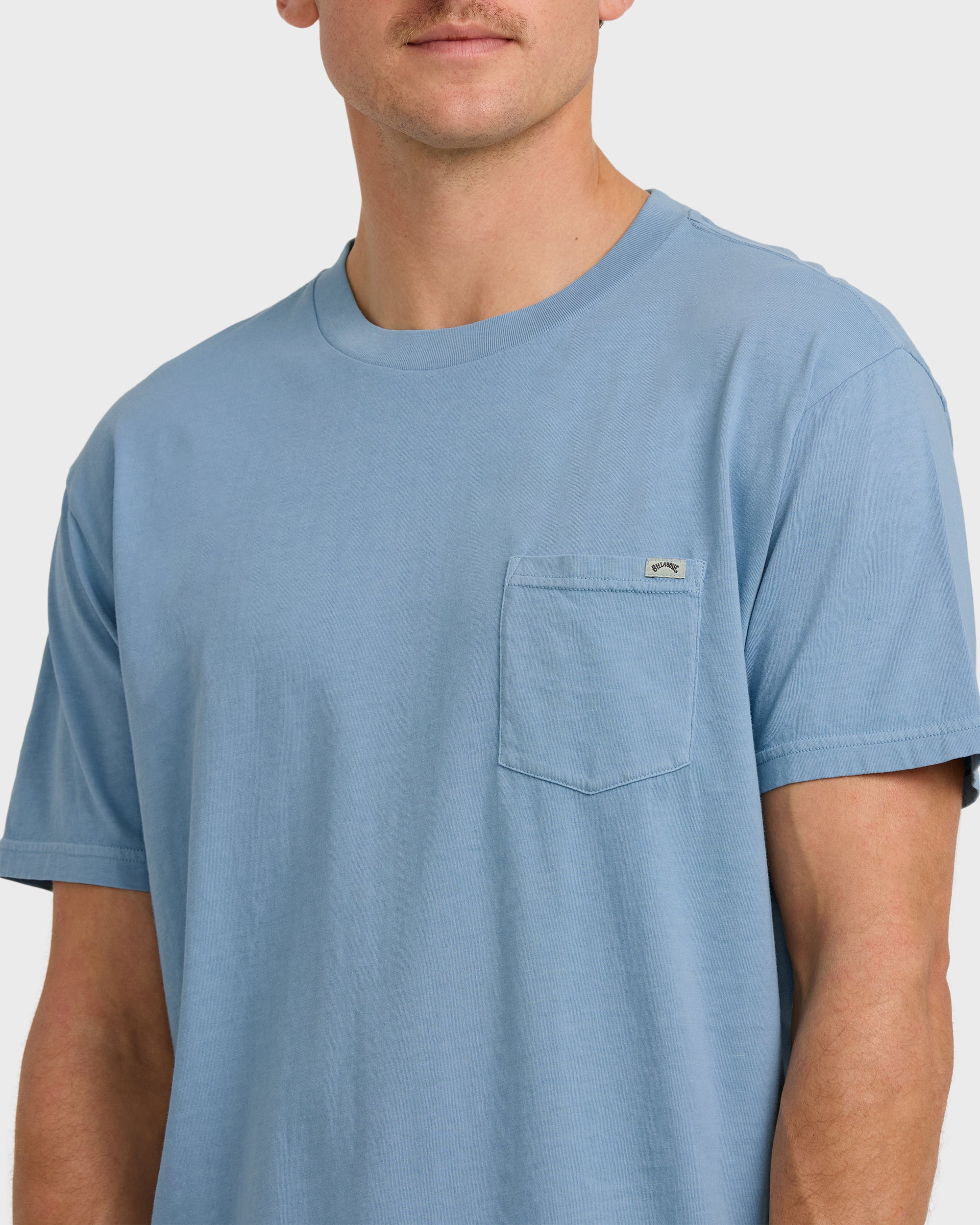 たー　　　　　　　　　　　　　　　　　　　　BILLABONG Essential Premium Wave Wash T-Shirt - Denim | Billabong