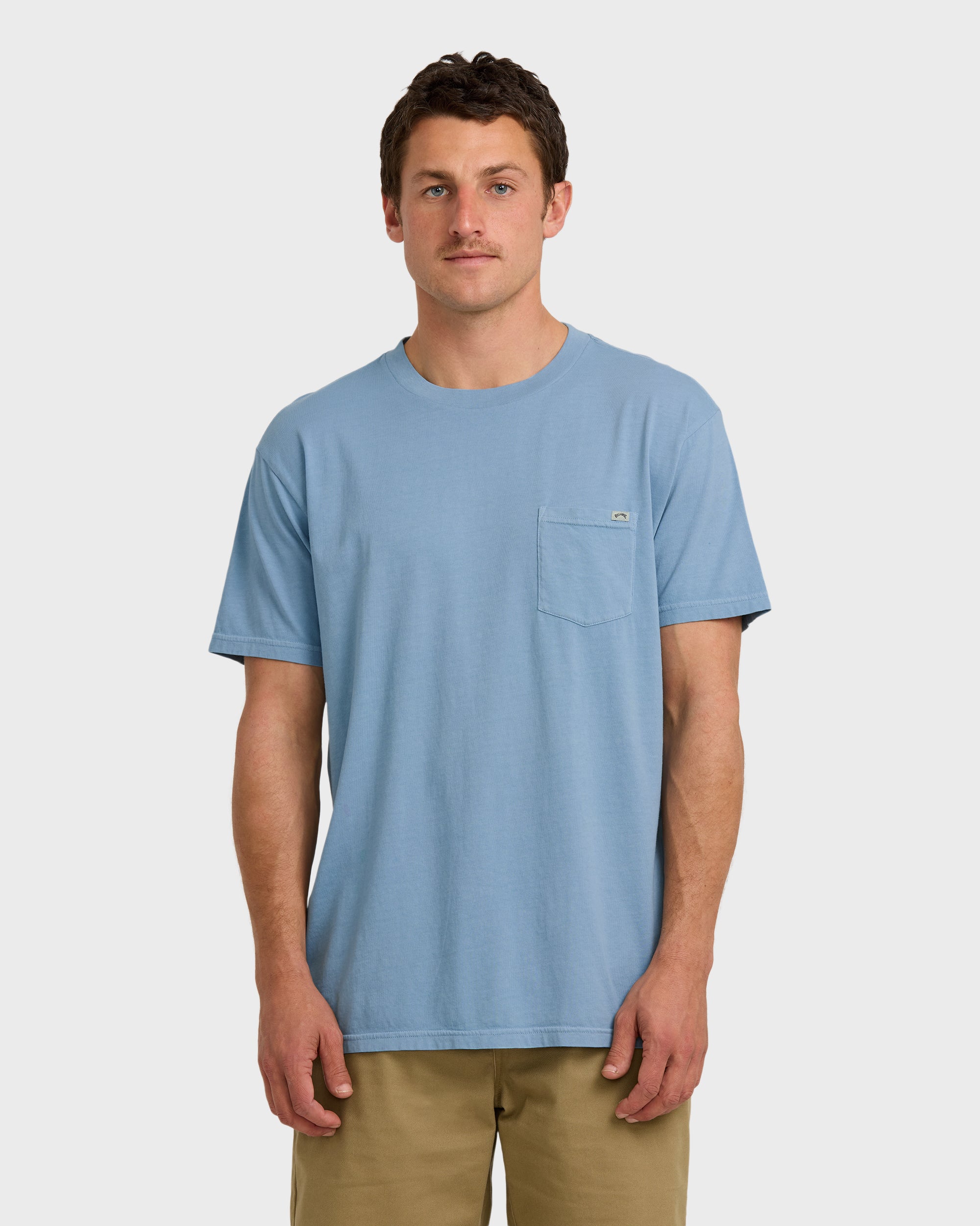 Essential Premium Wave Wash T-Shirt - Denim | Billabong