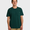 Essential Premium Wave Wash T-Shirt - Forest