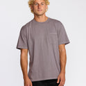 Essential Premium Wave Wash T-Shirt - Grey Violet