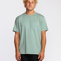 Essential Premium Wave Wash T-Shirt - Mineral Blue