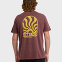 Sun Rays Premium Ww Short Sleeve T-Shirt - Plum
