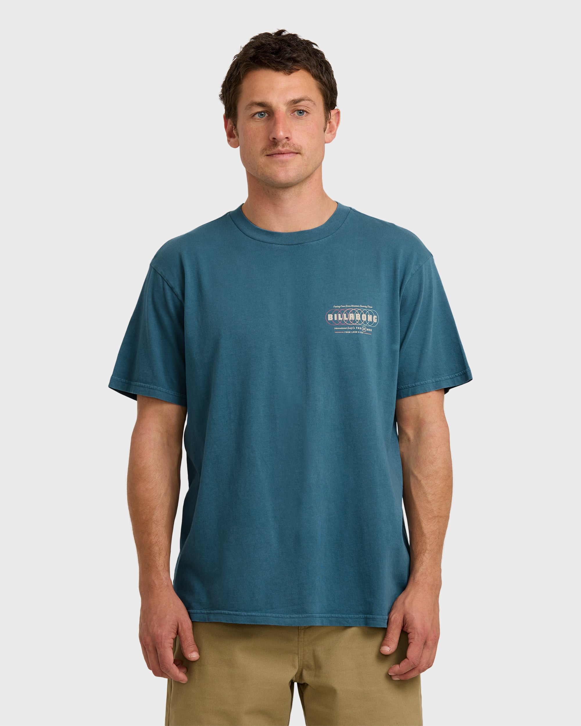 South Runner Premium Ww Short Sleeve T-Shirt - Real Teal | Billabong