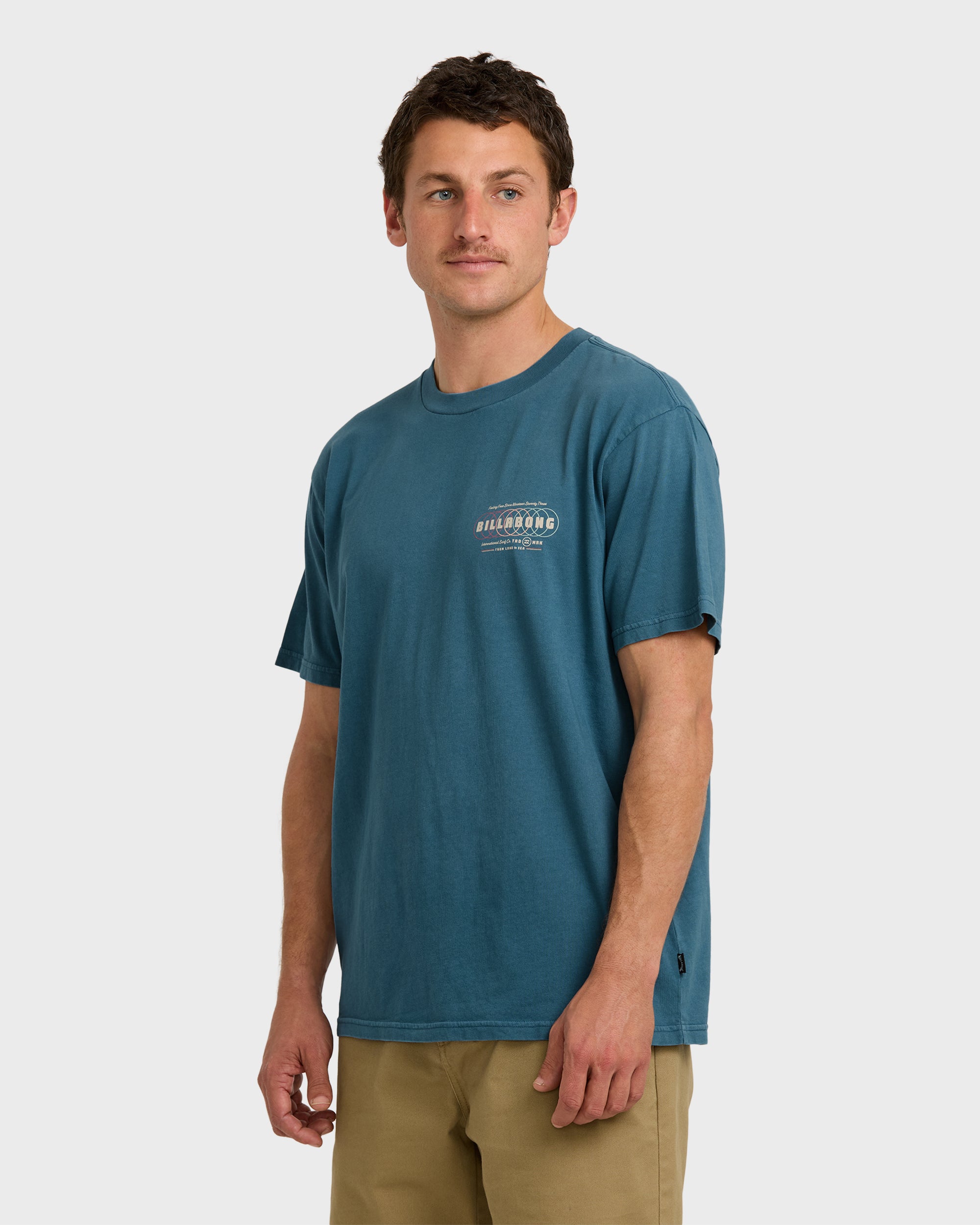 South Runner Premium Ww Short Sleeve T-Shirt - Real Teal | Billabong