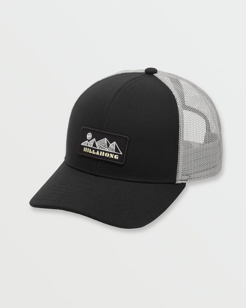 A/Div Range Trucker Hat - Black/Gold - 3