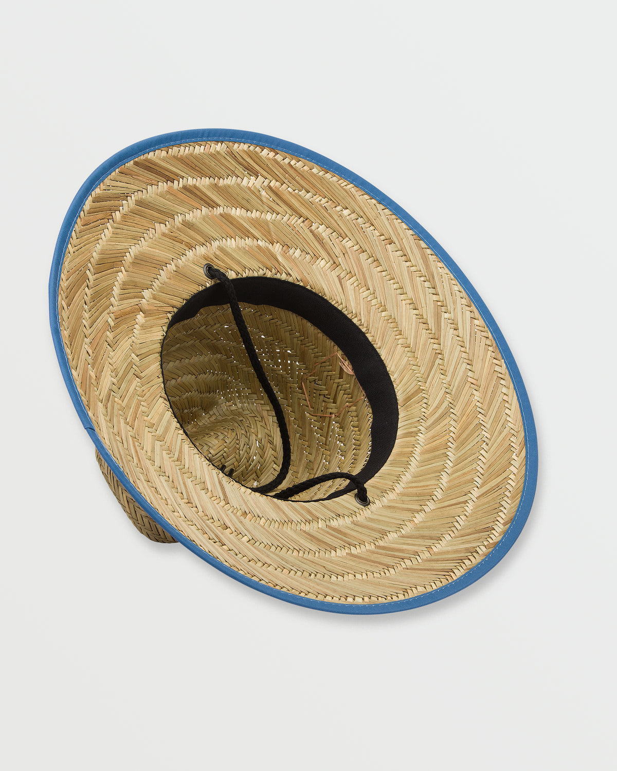 Tides Patch Straw Hat - Charcoal/Navy - 7
