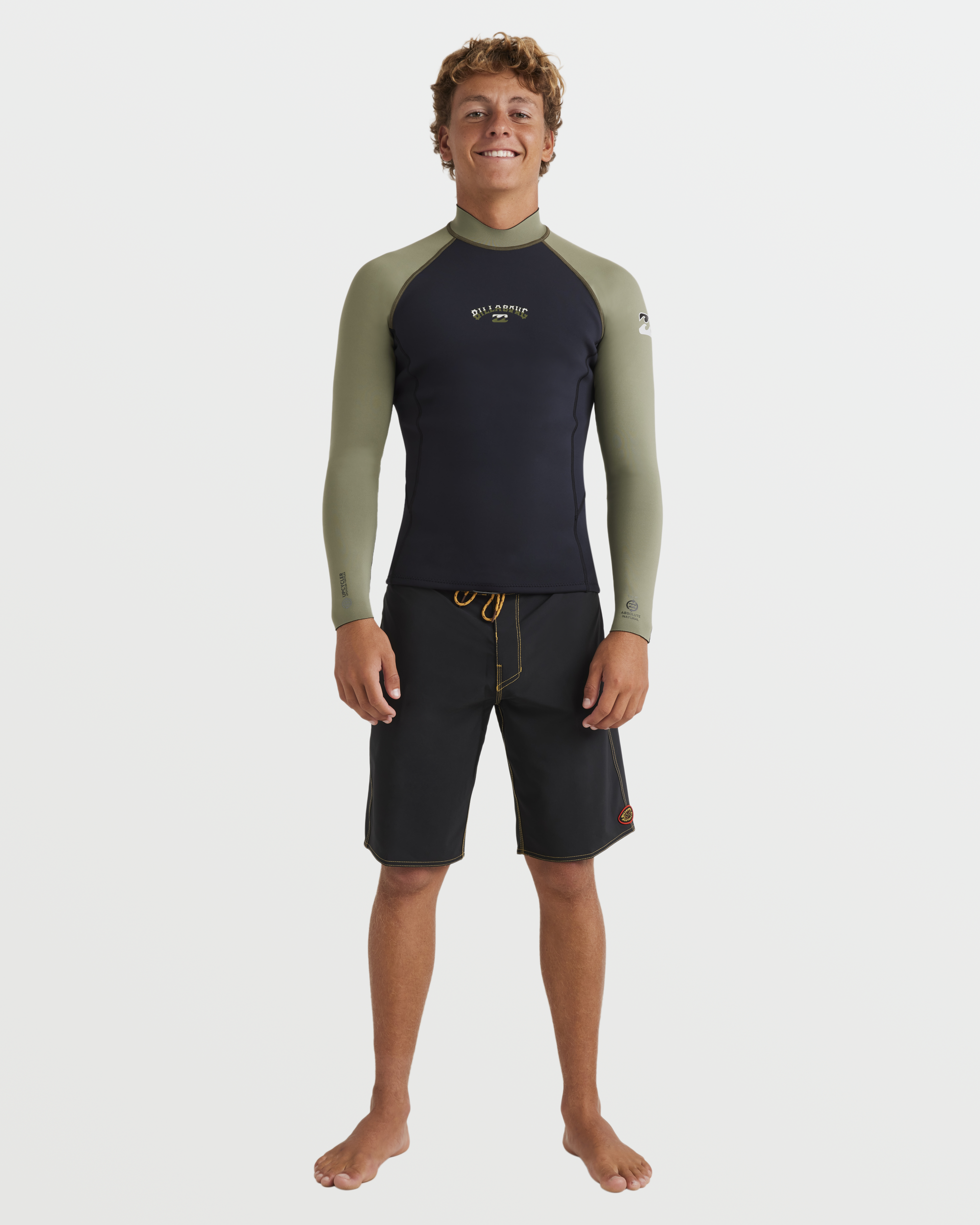 1mm Absolute Natural Long Sleeve Jacket - Military | Billabong