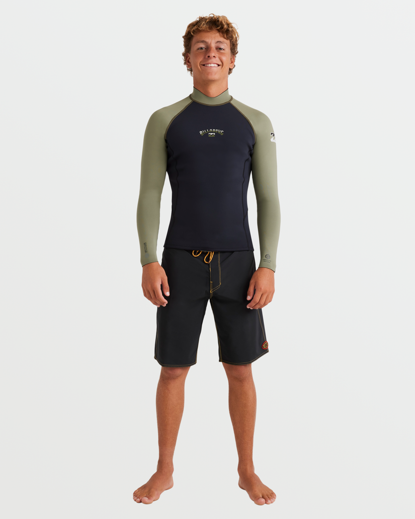 Absolute Natural Long Sleeve Jacket - Military