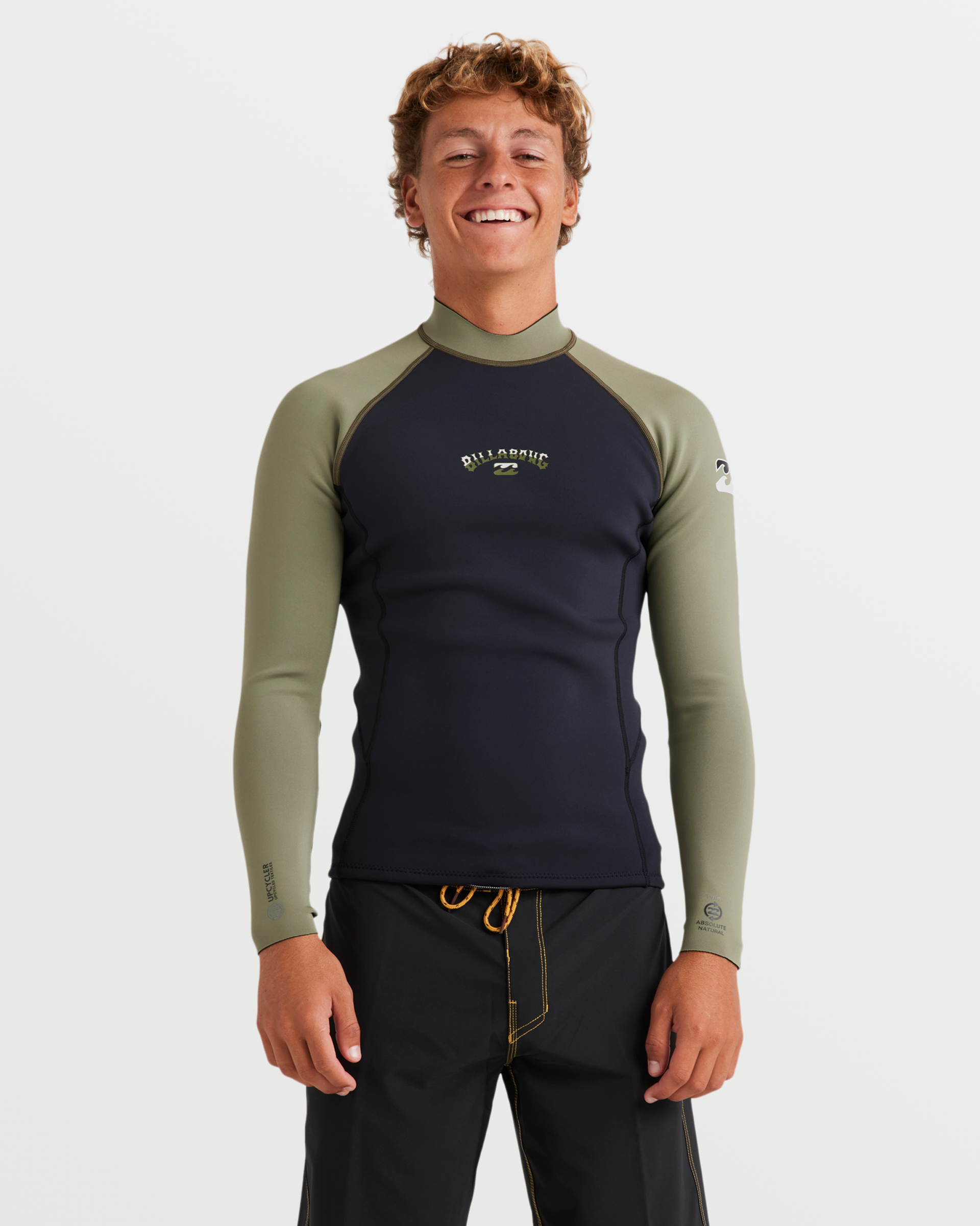 Absolute Natural Long Sleeve Jacket - Military | Billabong