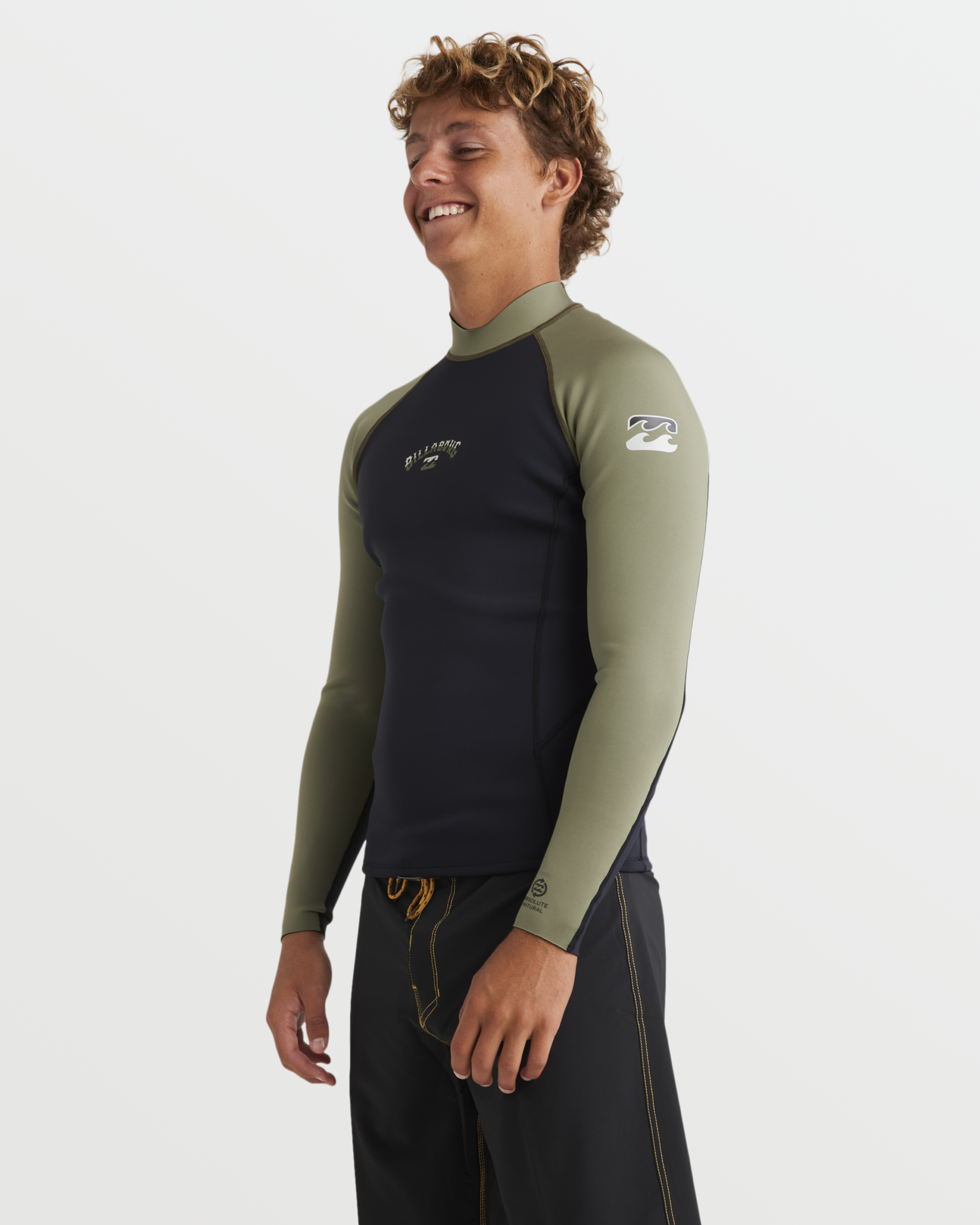 1mm Absolute Natural Long Sleeve Jacket - Military | Billabong