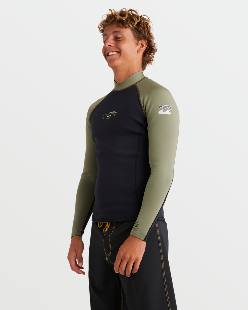 Absolute Natural Long Sleeve Jacket - Military