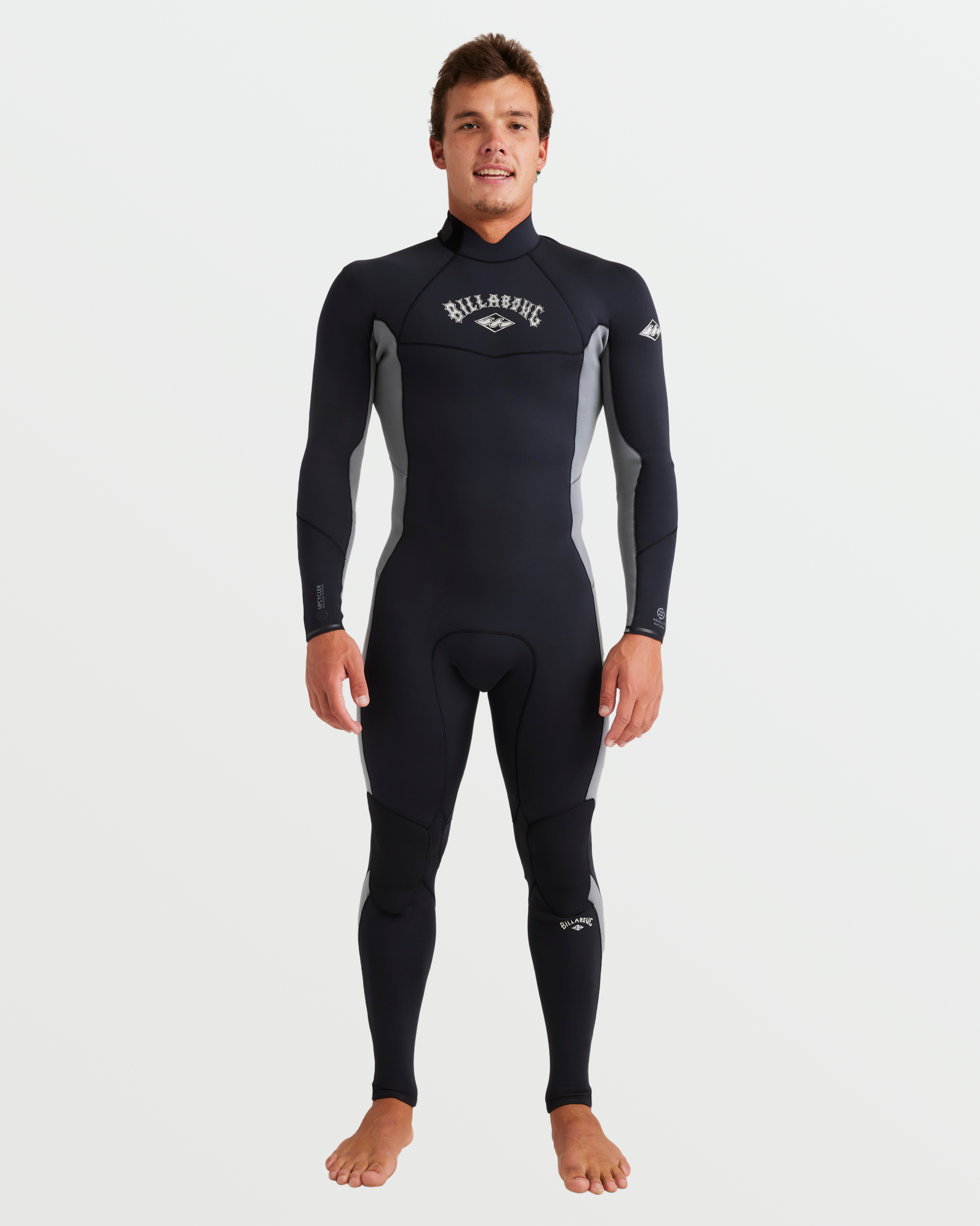 3/2mm Absolute Natural Back Zip Fullsuit - Alloy | Billabong