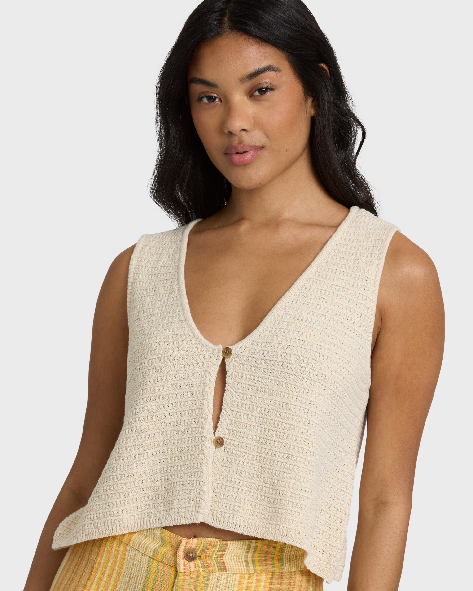 新品VNeck Knit Tanktop Summer Vneck Tank Top Knitting Pattern – LetKnit