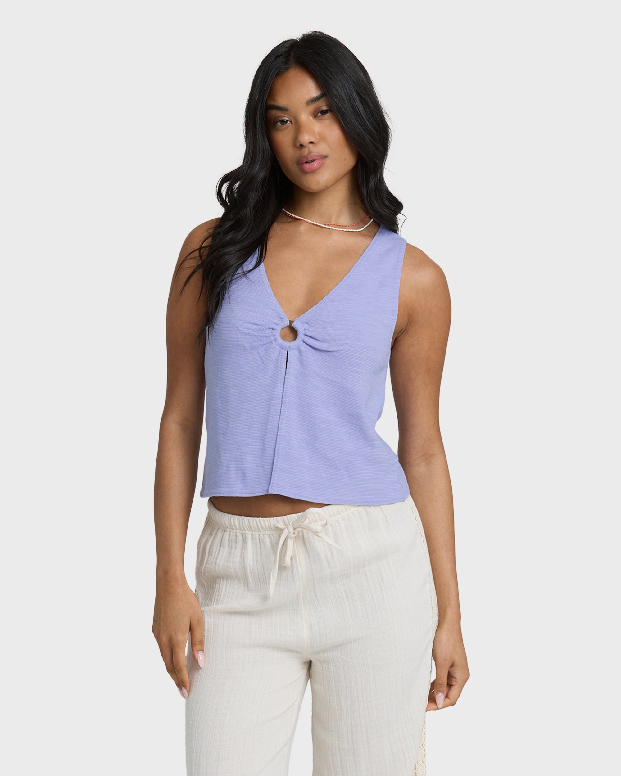 Veda Knit Tank - Twilight Blue | Billabong