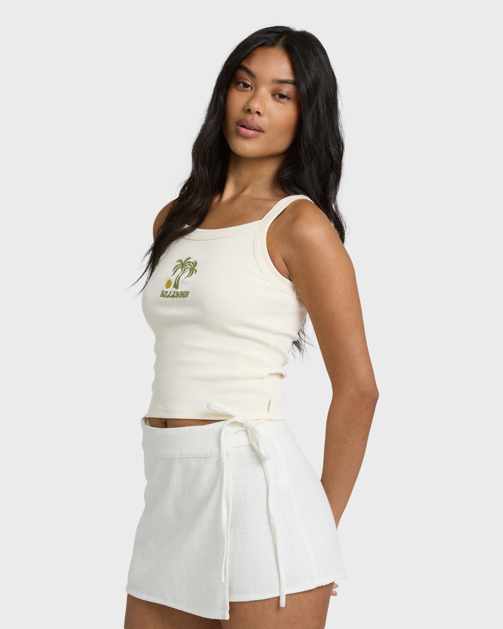 Day Trip Forever Tank Top - White Cap | Billabong