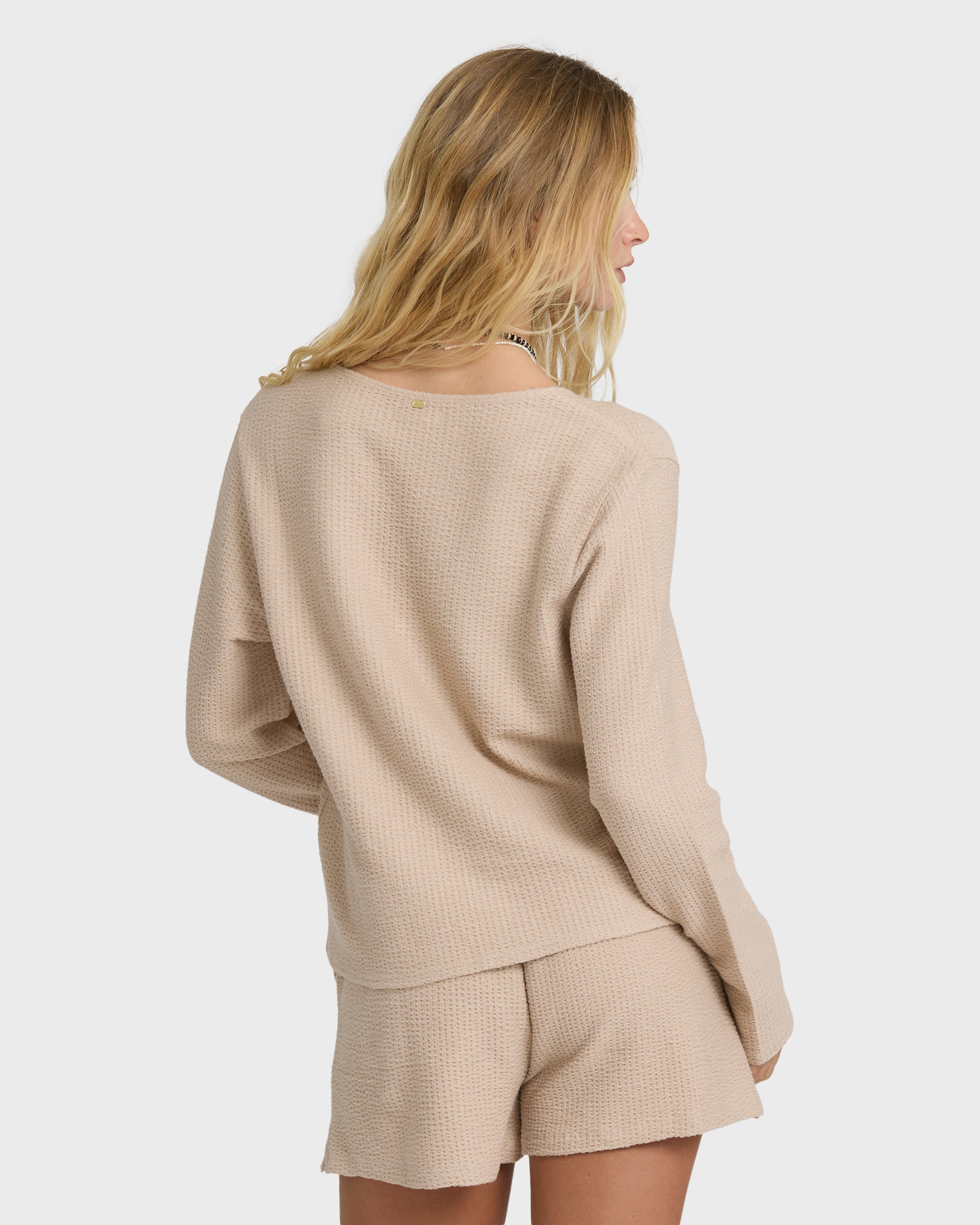 Maya Long Sleeve Top - Oatmeal | Billabong
