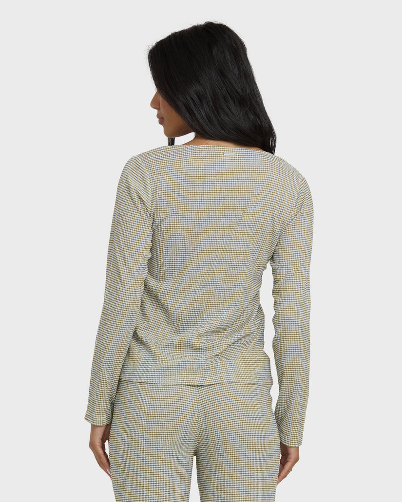 Hot-Check-Long-Sleeve-Knit-Top-Martini-Olive-2