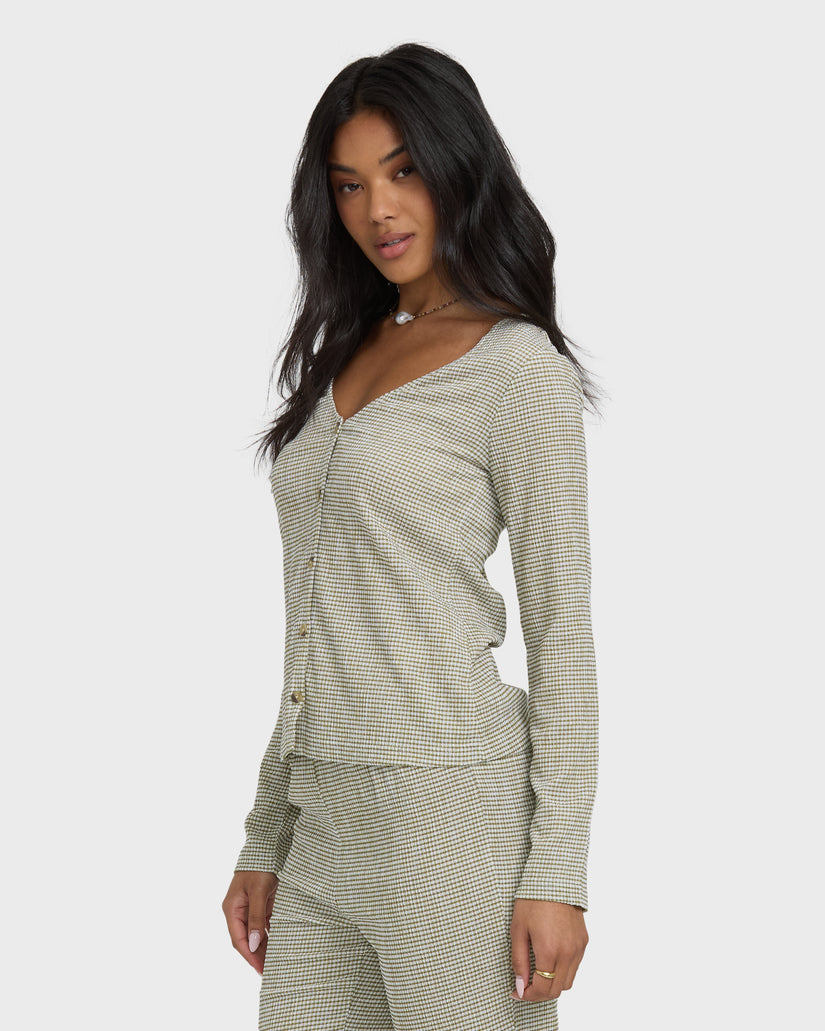 Hot-Check-Long-Sleeve-Knit-Top-Martini-Olive-3