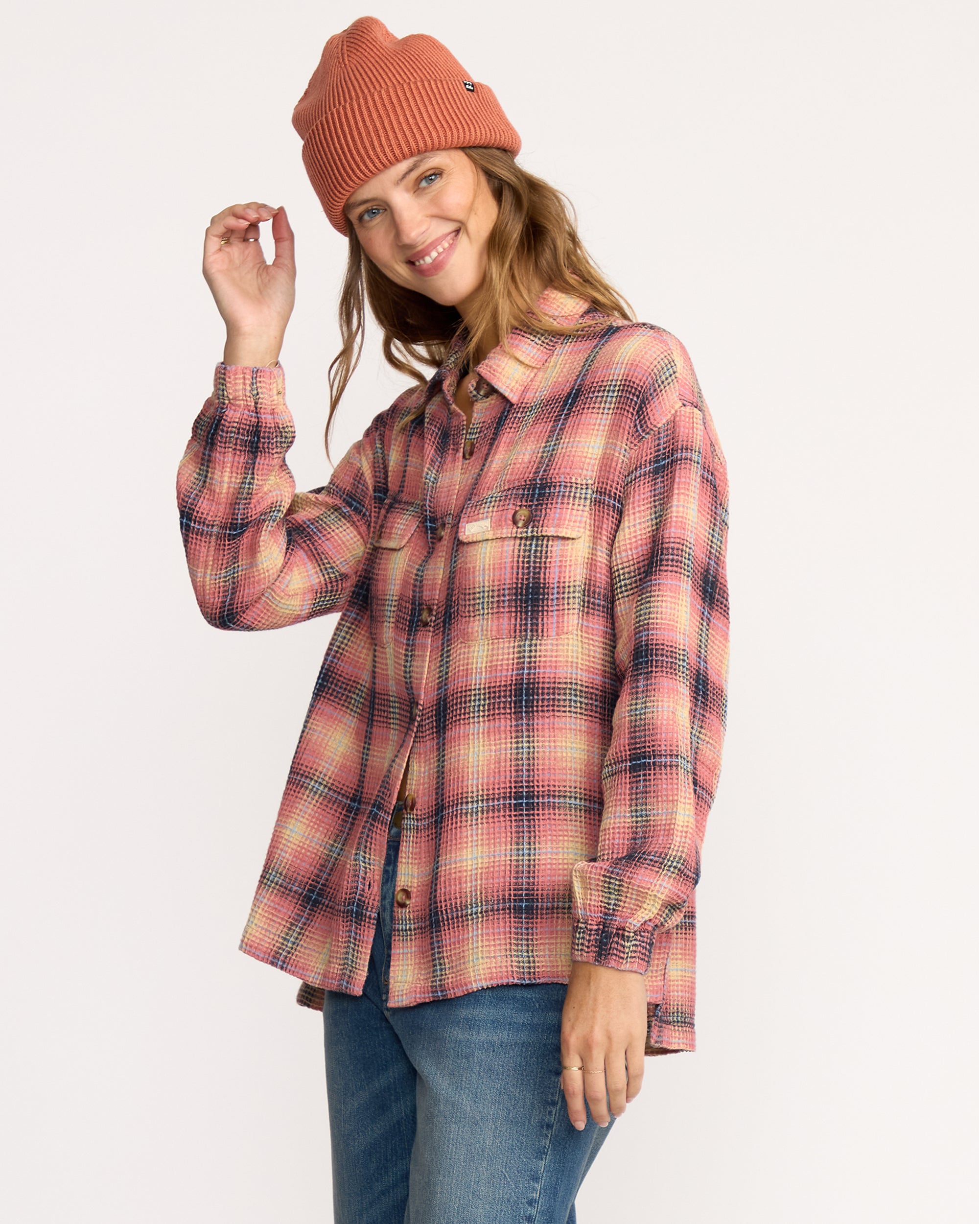 Big Bear Long Sleeve Shirt - Mountain Rose | Billabong
