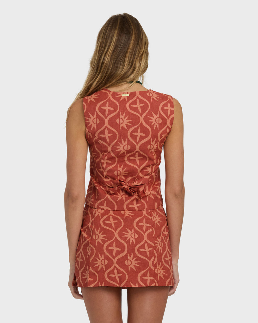 Sunny-Waves-Vest-Dark-Coral-2
