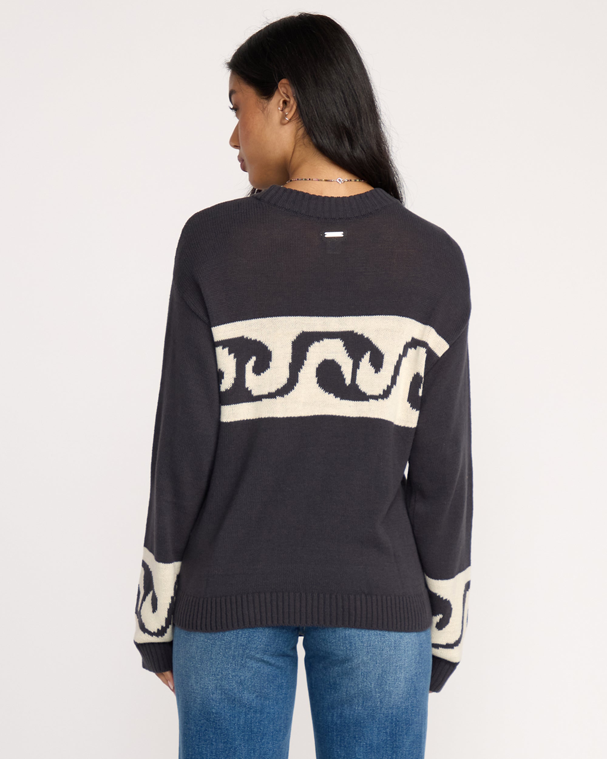Wave Fade Sweater - Black Sands | Billabong