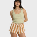 Low Tide Shorts - Caramel Cafe