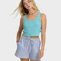Wanderer Print Woven Shorts - Twilight Blue