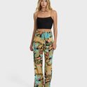 New Waves 2 Elastic Waist Pants - Black Multi