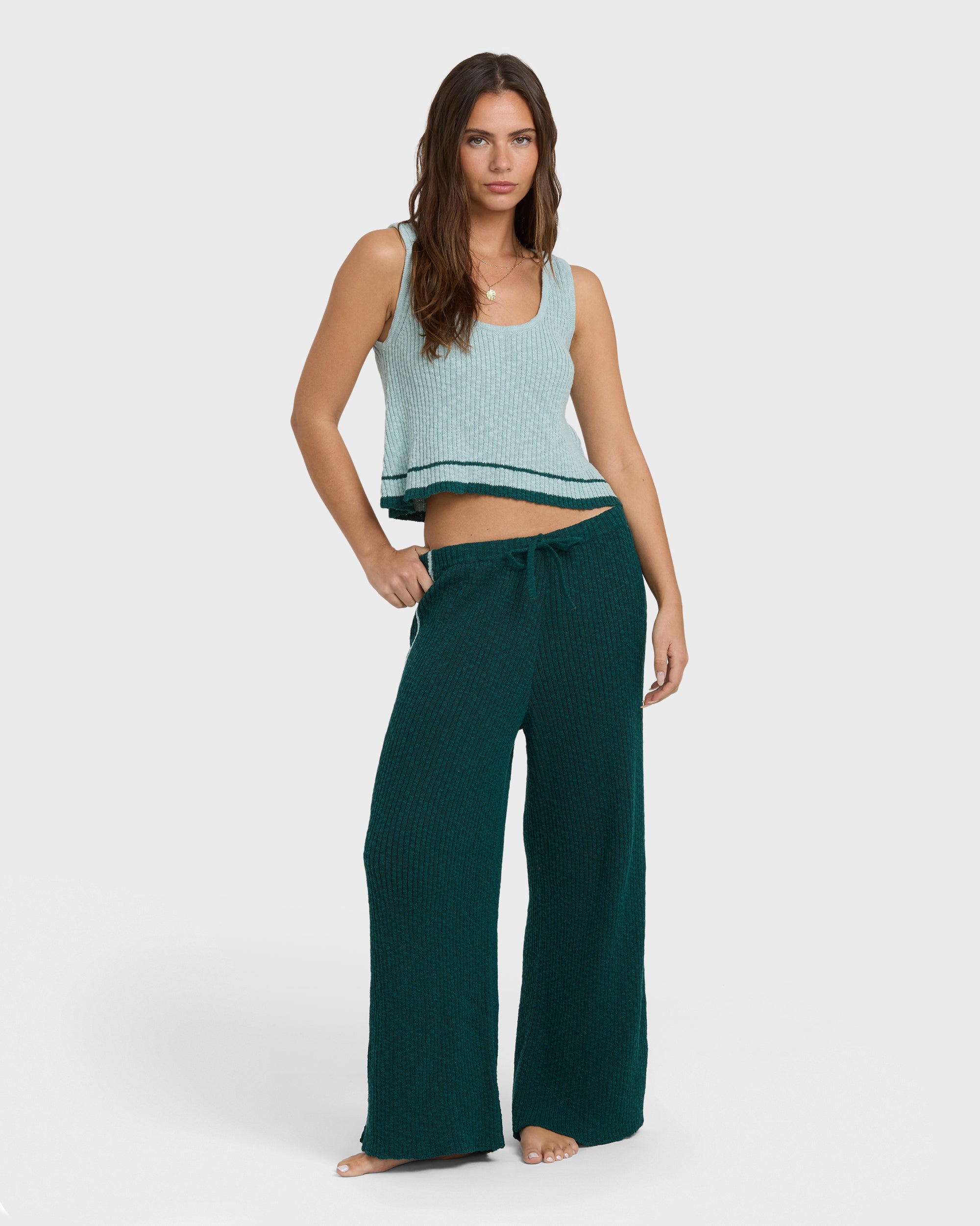 Summery Nights Sweaterpants - Spruce Green – Billabong