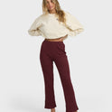 Fever Twist Knitpants - Pinot