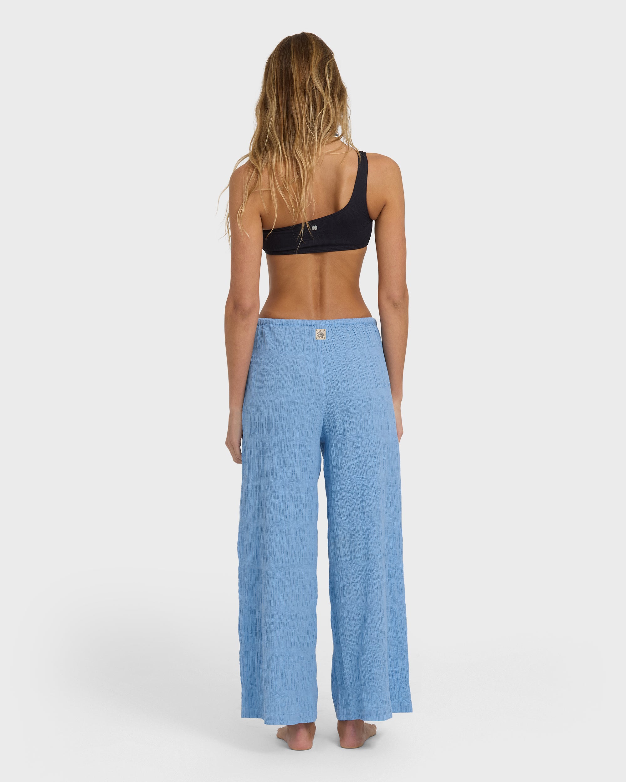 Laura Elastic Waist Pants - Blue Drift | Billabong