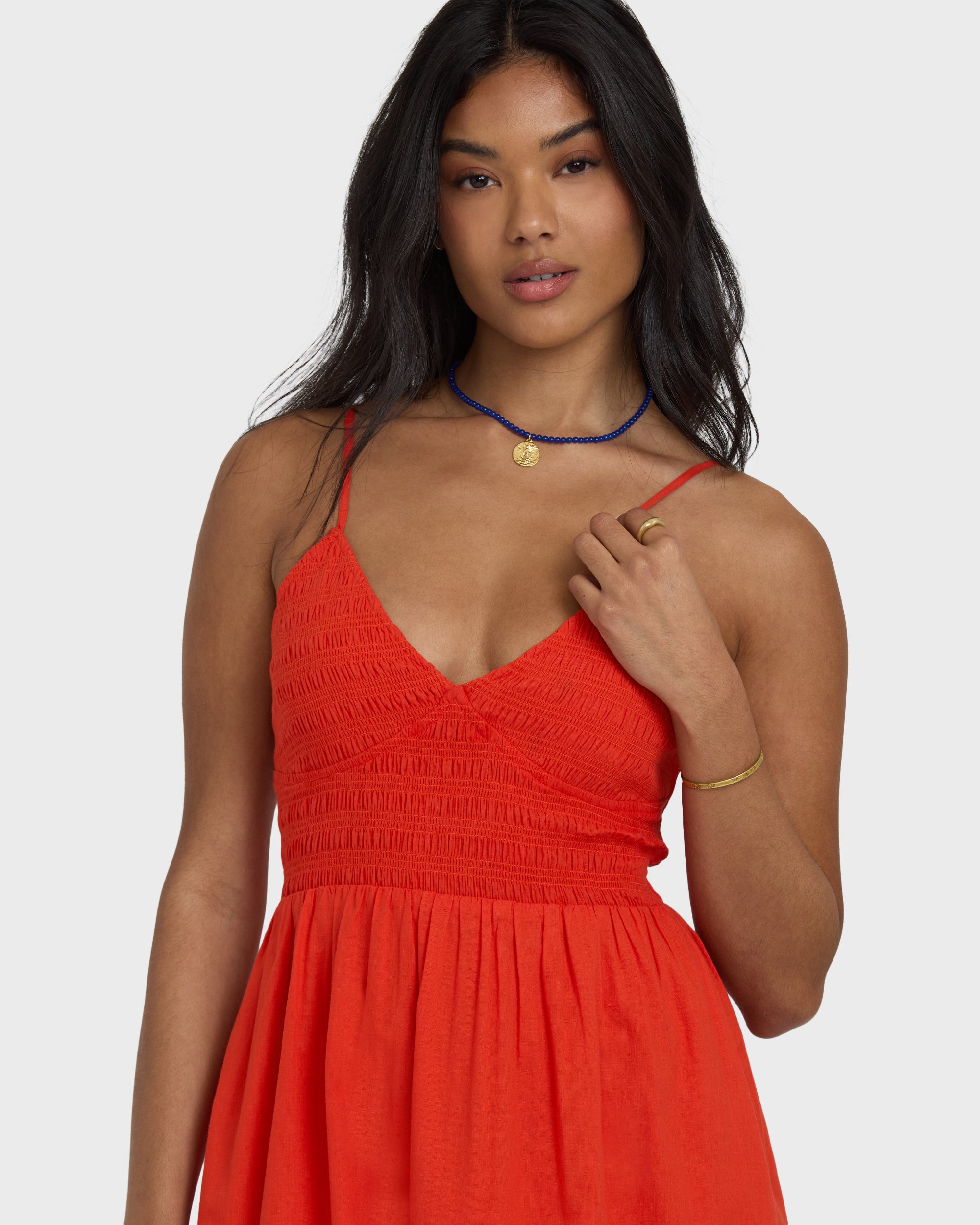 open lace back dress Billabong Such A Trip Dress
